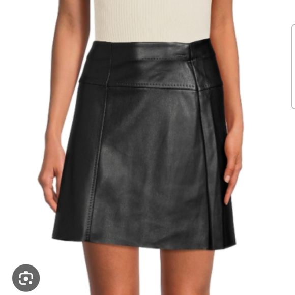 Max Studio Dresses & Skirts - MAX STUDIO faux Leather Mini Skirt NWT
